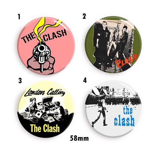 Set clash 58mm badges - 2,