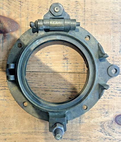Cast brass ship porthole - ship’s,