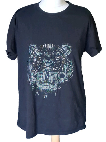 Kenzo men black graphic - black,