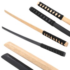 Wooden Martial Arts Bokken Samurai Sword Training Katana Blunt Practice Stick UK