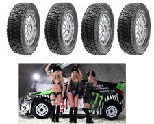 185/65R15 x 4 ECOGRAVEL Gravel Rally Rallying Car Tyres Medium Compound E marked