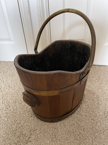 Beautiful vintage oak coal - beautiful,