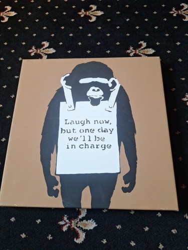 Banksy canvas print - canvas,