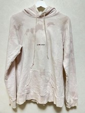 USED SAINT LAURENT HOODIE BABY PINK FOR WOMEN GOOD