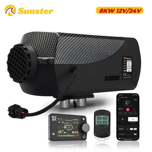Sunster 12v 24v 8kw - 12v,