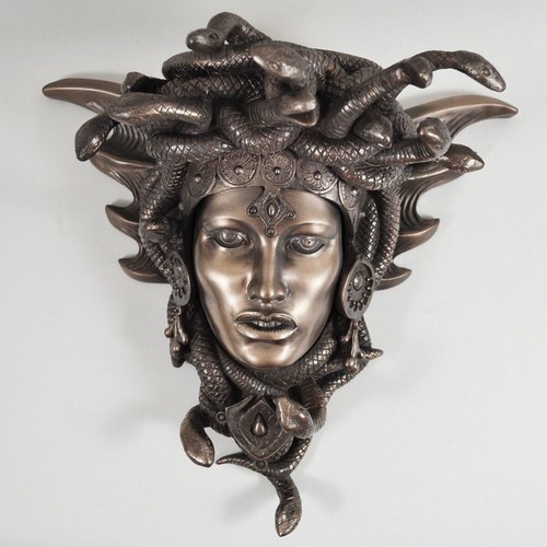 Medusa guardian head wall - medusa,