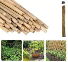 5FT Heavy Duty Thick Bamboo