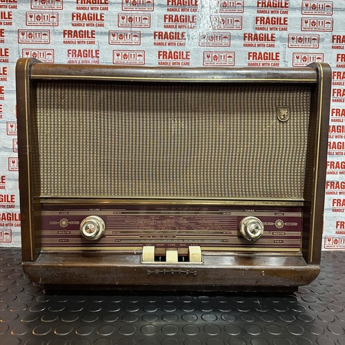 Vintage philips valve radio - vintage,