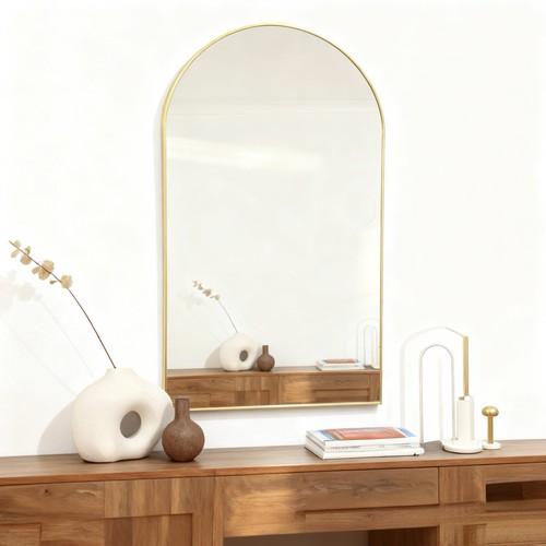 57cm arched window mirror - 57cm,
