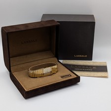 Vintage 1984 Seiko Lassale 2F50-516H - Ultra Thin Ladies Watch - Full Set