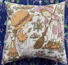 Sara Kay Vintage Fabric Filled Cushion Sarah Holly Hobby
