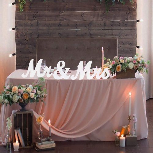 And mrs wooden letters - mrs, sign