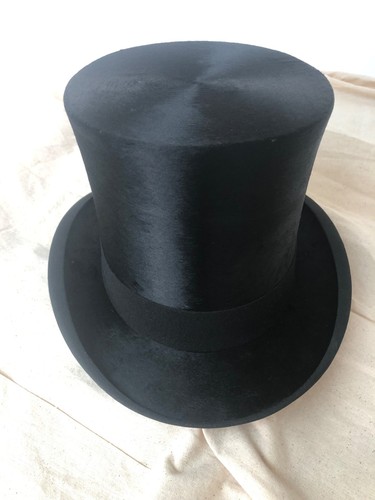 Vintage silk top hat size - vintage,