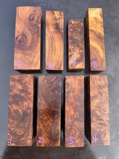 BURR ELM knife handle / scales