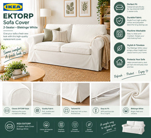 New ikea ektorp - 2, seater