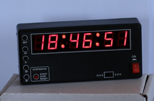 12v digital led rally clock - led,