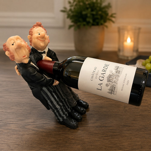 Novelty resin butler wine - novelty,