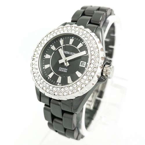 Dyrberg kern black - black, ceramic