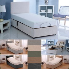 4ft Small Double Adjustable Electric Bed Restwell Colour/Headboard/ Setup Option