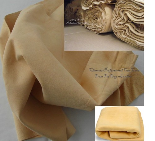 Genuine chamois - sq, ft