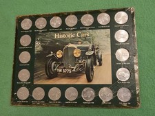 Historic Cars from Shell - Full Set 20 Coins from the 1970's