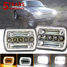 5x7/7x6'' LED Headlight Hi-Lo Beam DRL Headlamp for Toyota Hilux MR2 1985-1995
