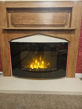 Electric Fire Oak Fireplace