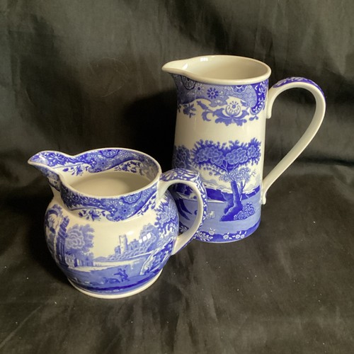 Spode blue italian - blue, jug