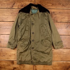 Vintage Parka Coat L 70s Split