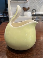 Red Wing Town and Country Pitcher in Chartreuse Yellow by Eva Zeisel, 6 1/2"