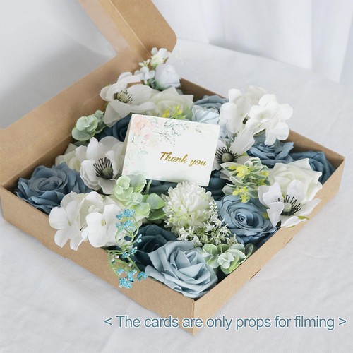 Artificial flowers box set - flowers,