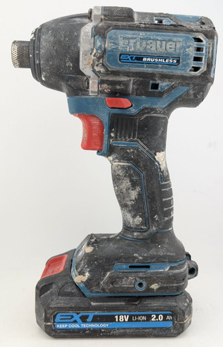 Erbauer 18v brushless impact - brushless,