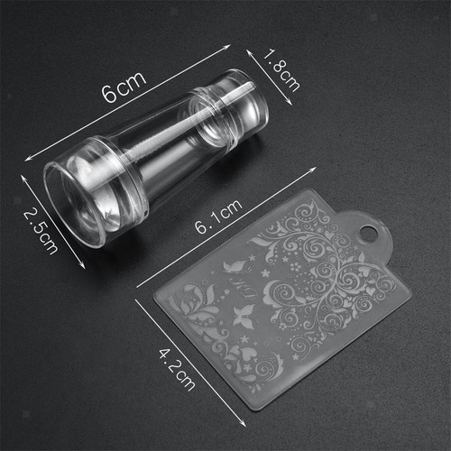 Nail art stamping - 3d, set