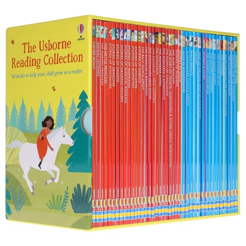 Usborne reading books box - 40,