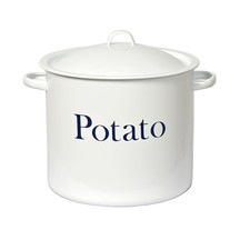 Storage Pot: White Potato