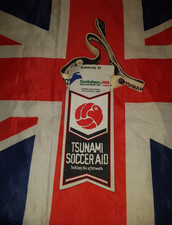 Liverpool FC v Celebrity Xl Tsunami Soccer Aid Match Worn Sock Tag 2005
