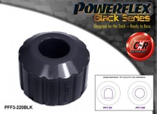 Powerflex Black Series Engine Snub Nose Mnt For Audi S2 Coupe 91-96 PFF3-220BLK
