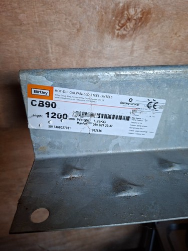 Steel catnic beam lintel - steel,