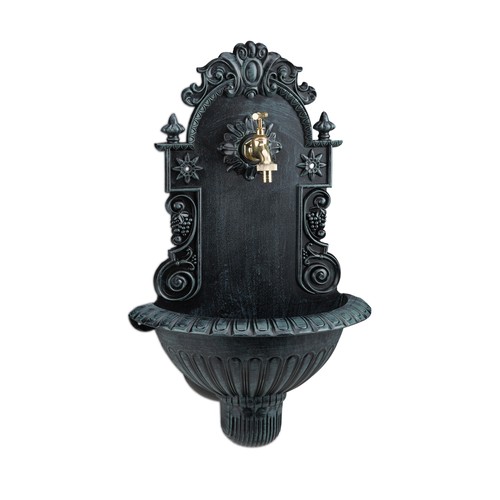 Antique hanging fountain dark - hanging,