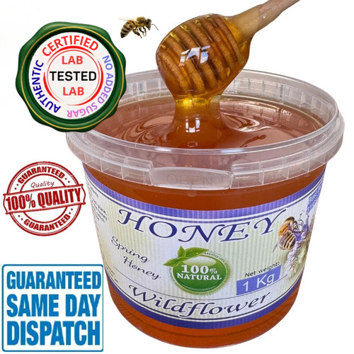 1kg honey wildflower organic - 1kg,