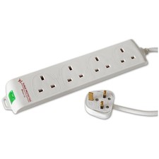 Tacima 4 Way Surge Protected