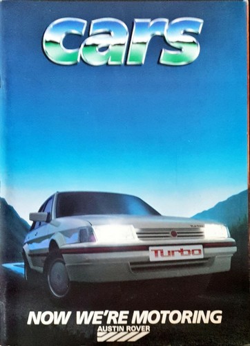 Austin rover cars - cars, brochure