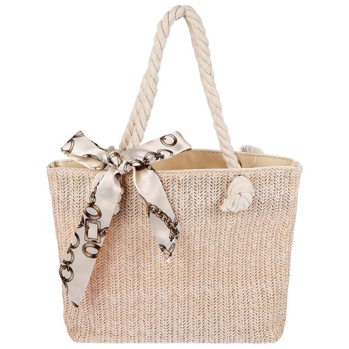 Women straw tote shoulder - women,