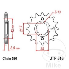 Sprocket for Kawasaki KR-1S