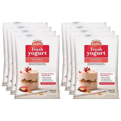 Easiyo strawberry yoghurt - easiyo, 8