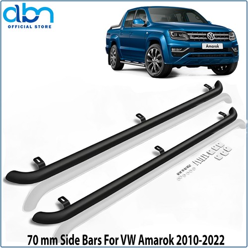 Black curved side bars steps - bars,