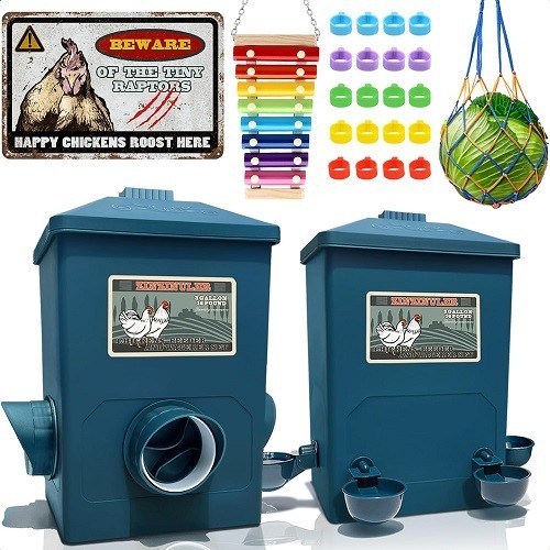 Automatic chicken feeder - automatic,