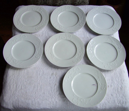 Kpm urania breakfast plates - urania,
