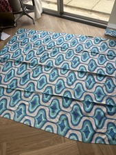 Vintage 1970s Geometric Fabric