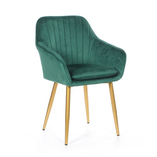 Velvet upholstered green - velvet,